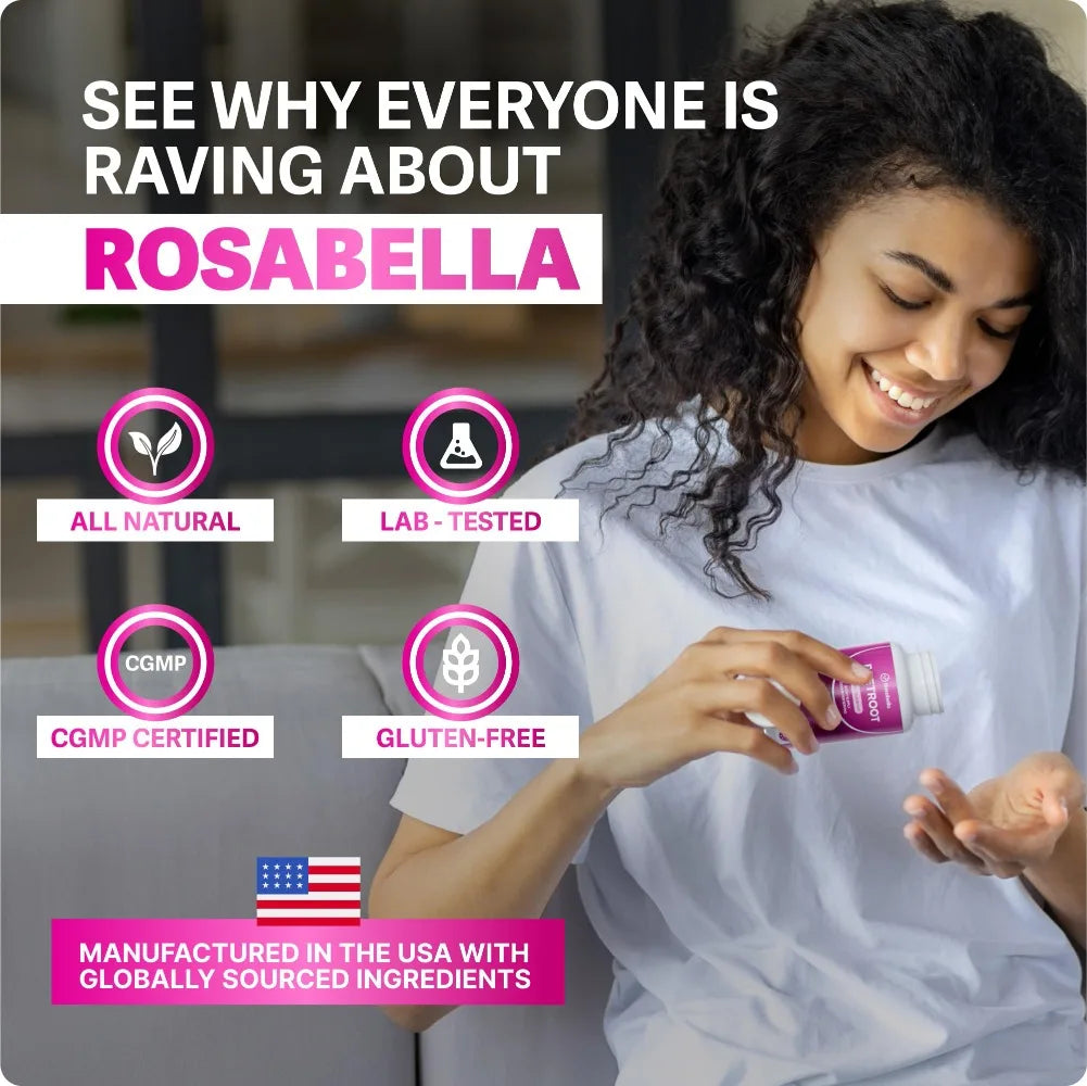 CJDessentials™ Organic Beetroot Rosabella - 1300 Mg Beetroot Powder