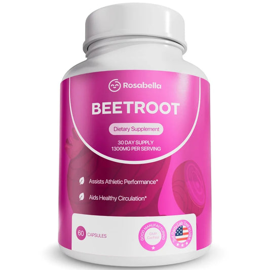 CJDessentials™ Organic Beetroot Rosabella - 1300 Mg Beetroot Powder
